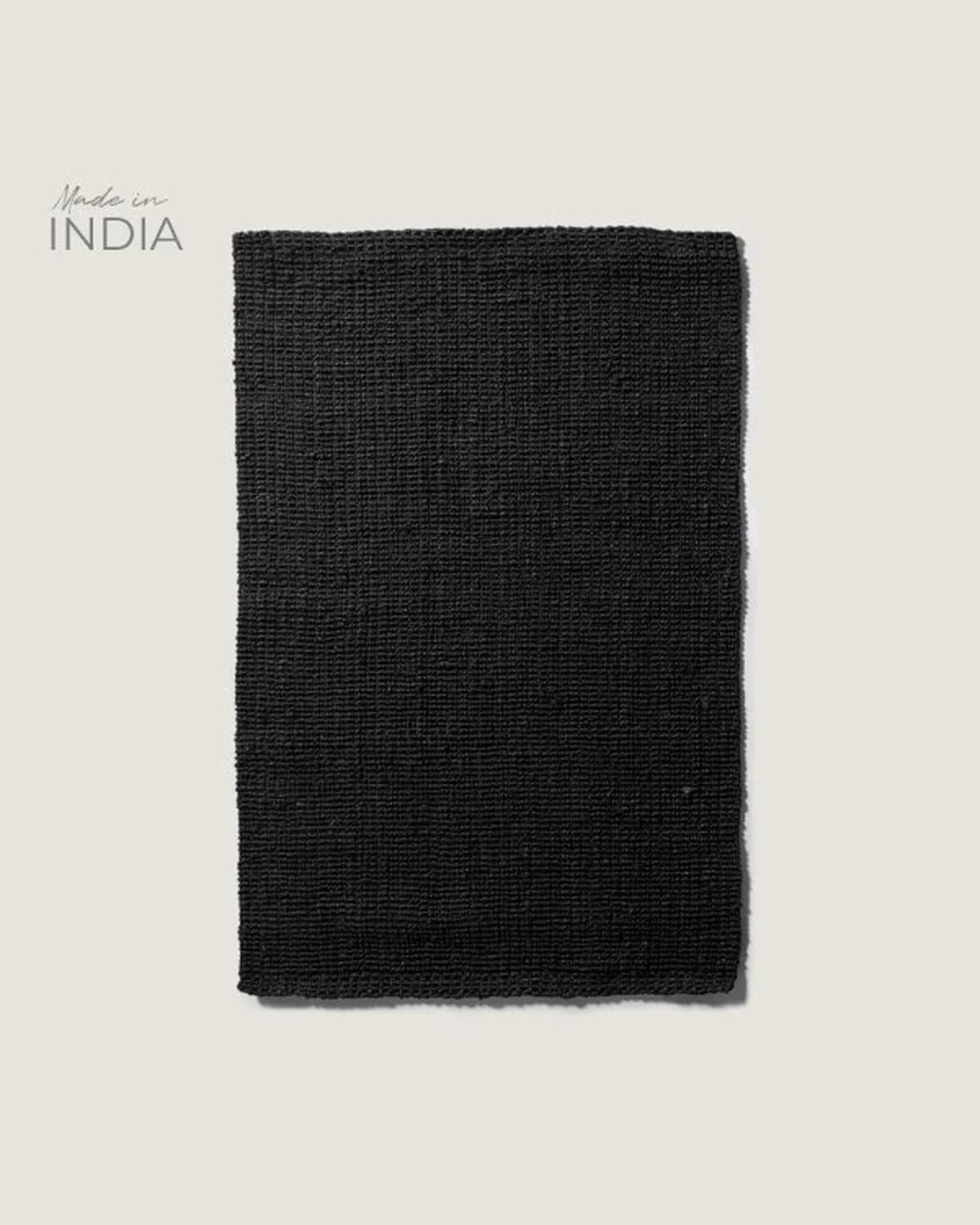Alfombra Badohi Negra 120x180 cm