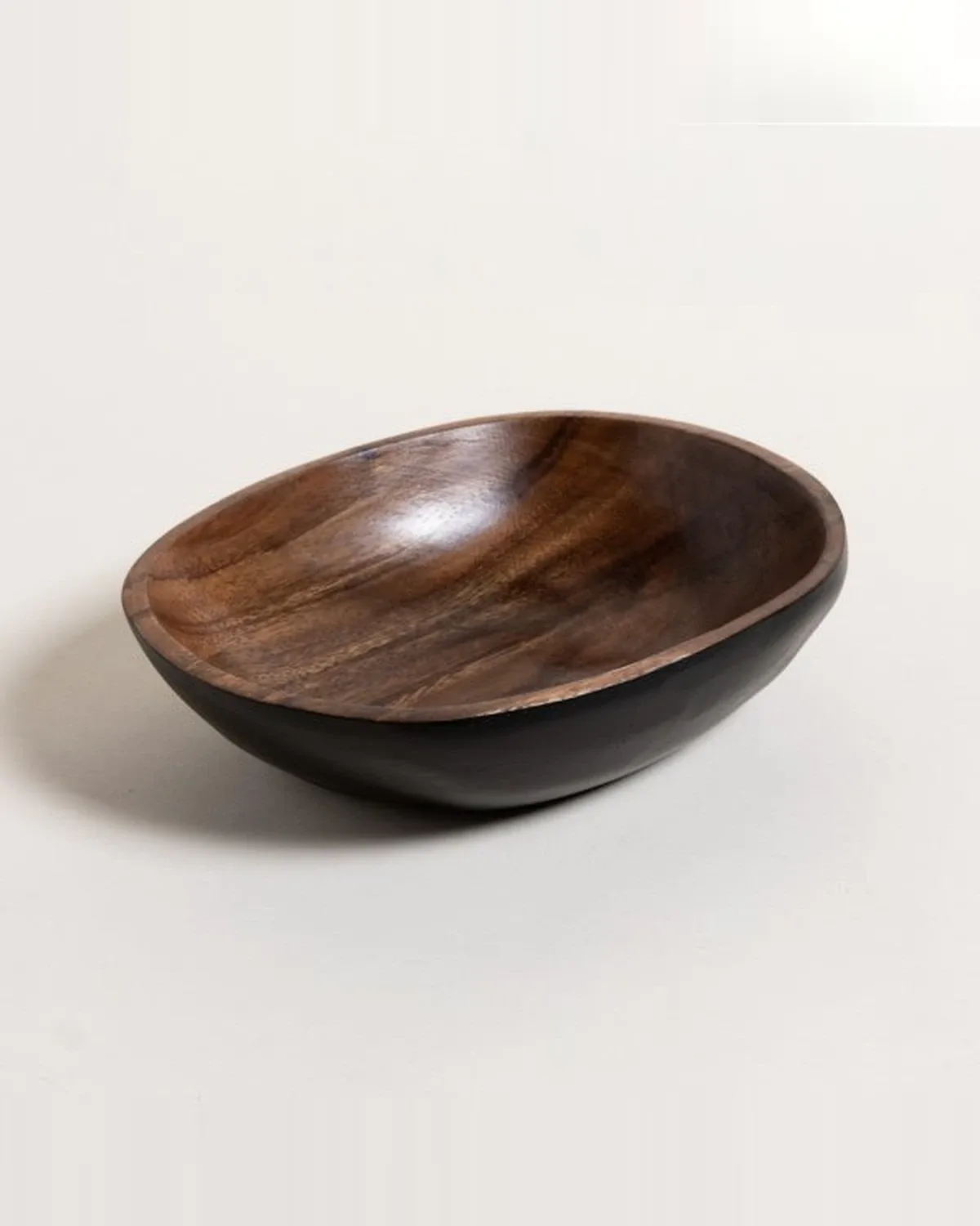 Cuenco Ovalado Acacia Manila Black 26x20x6,5 cm