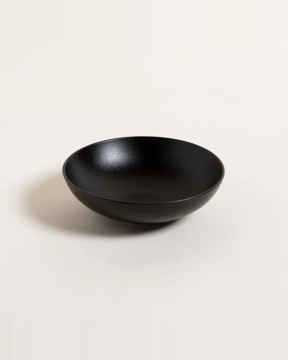 Ensaladera Fine Plus Black Sand 21 cm