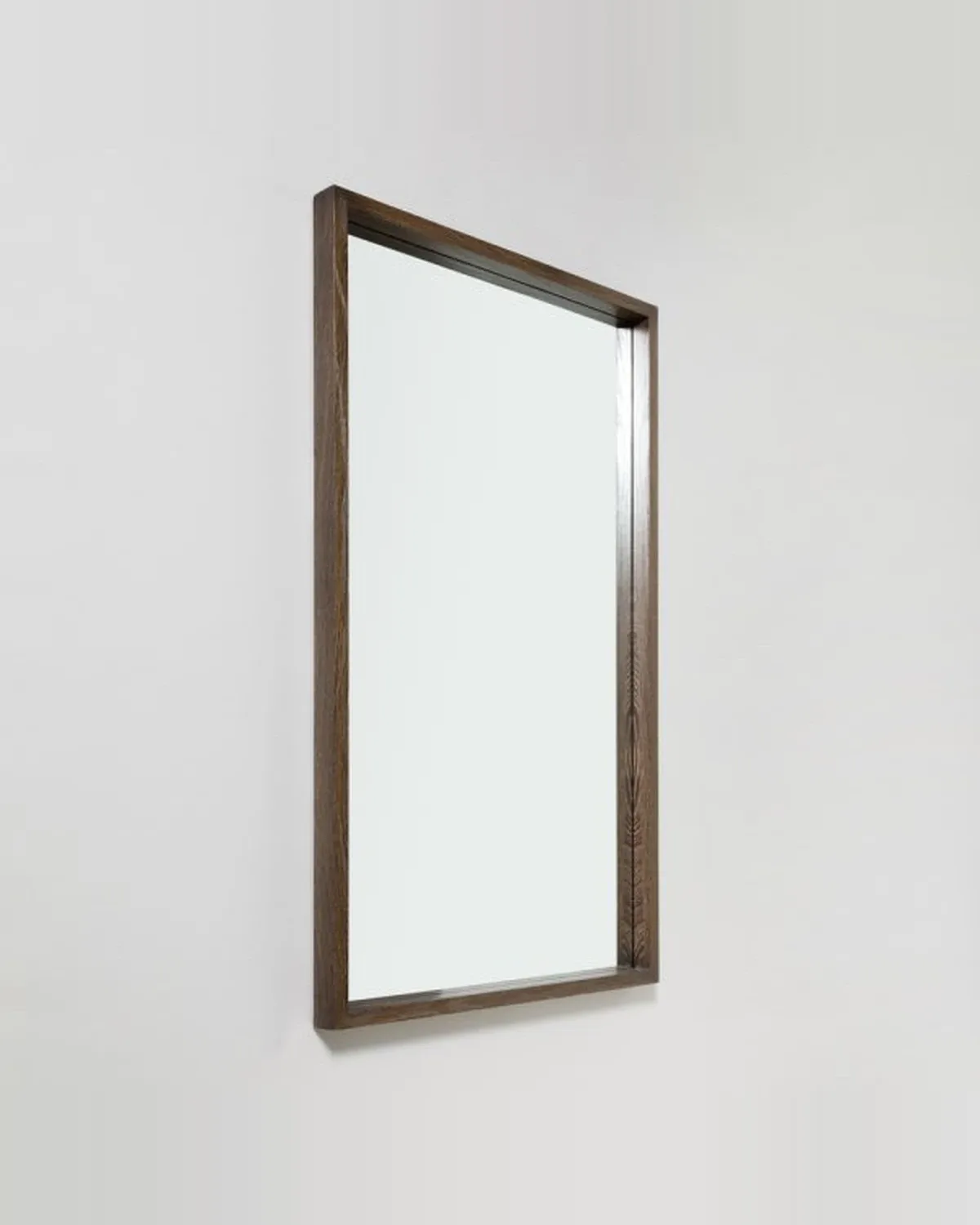 Espejo Rectangular Dark Wood 100x60 cm — Casa de Sillones, vista 2