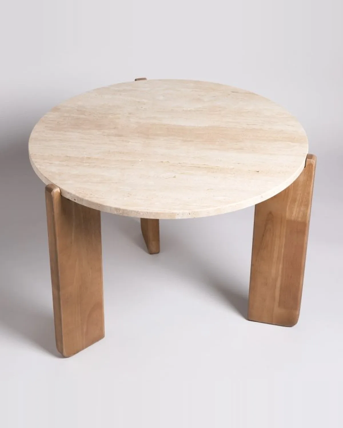 Mesa Auxiliar de Travertino 45x60 cm — Casa de Sillones, vista 2
