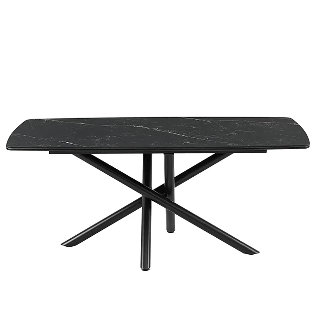 Mesa Modena Neo Marquina Bk - Base Negra 1.80