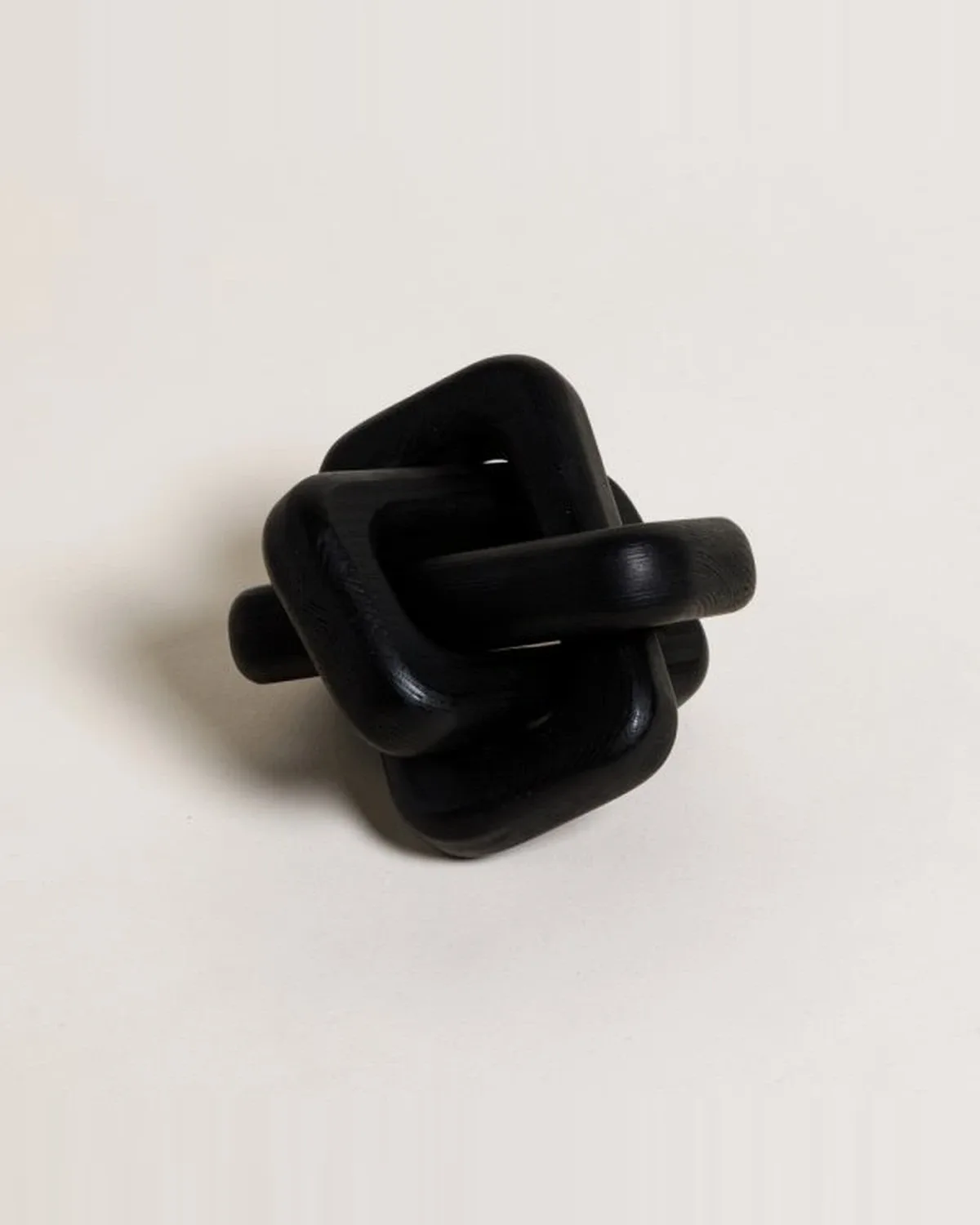 Nudo Eslabon Deco Black 13x7 cm