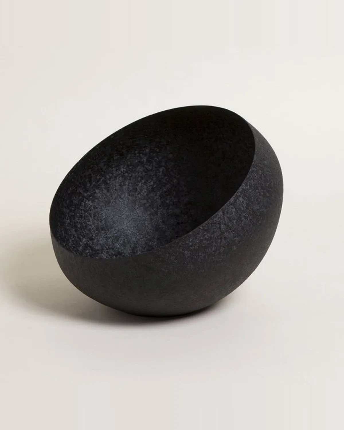 Porta Velas Loha Black 22x17,5 cm