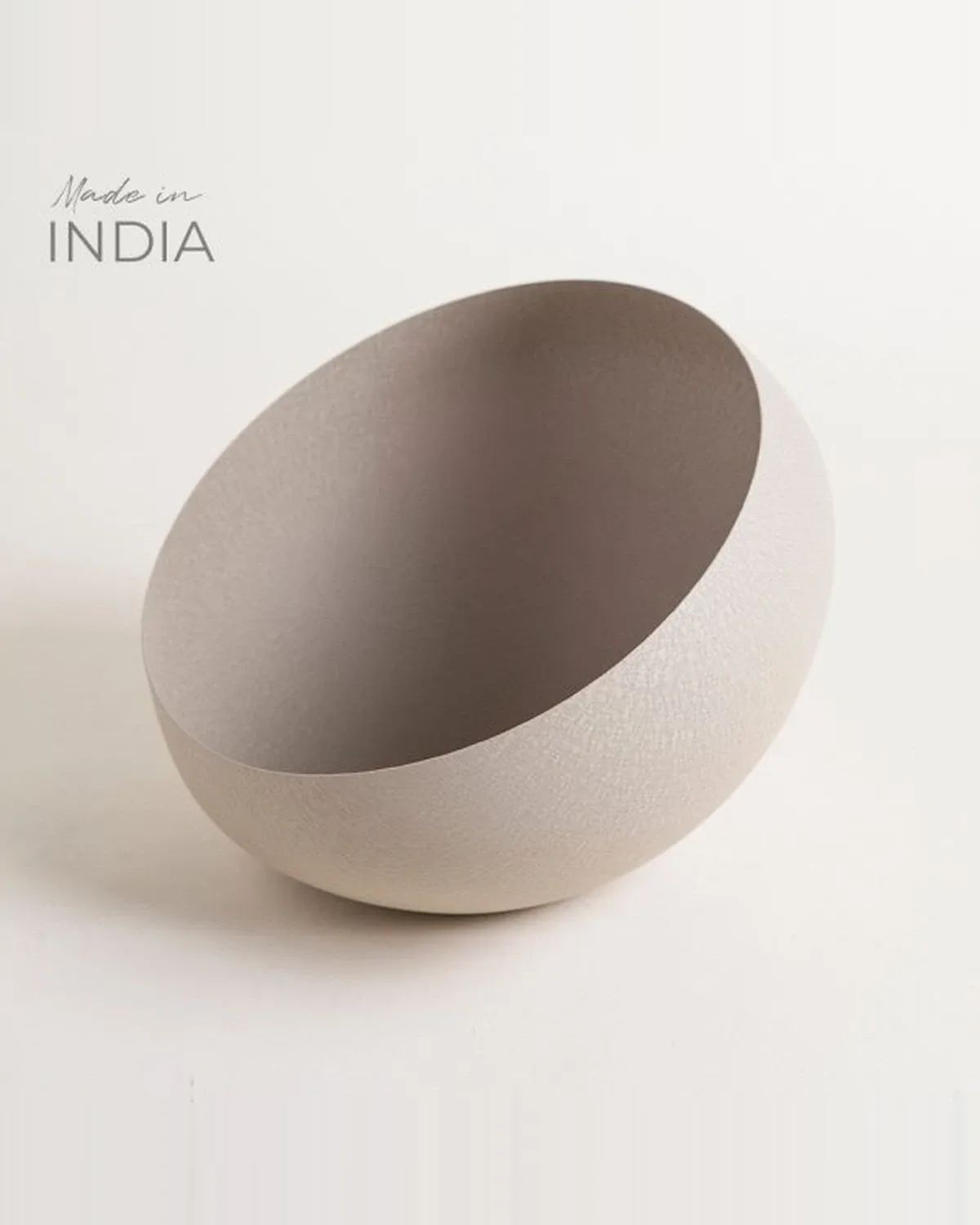 Porta Velas Loha Sand 22x17,5 cm