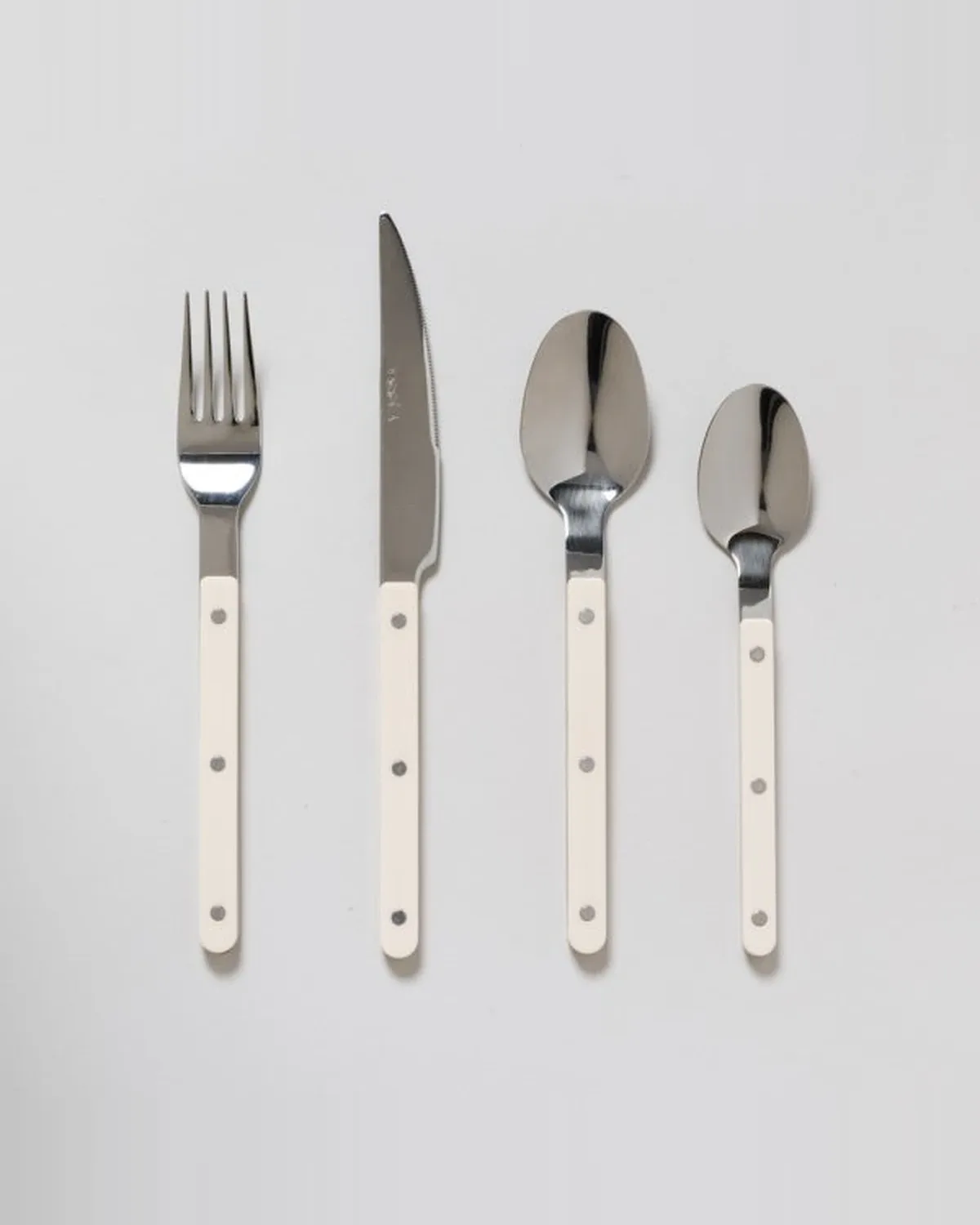 Set de Cubiertos Toscana White x 24 Piezas