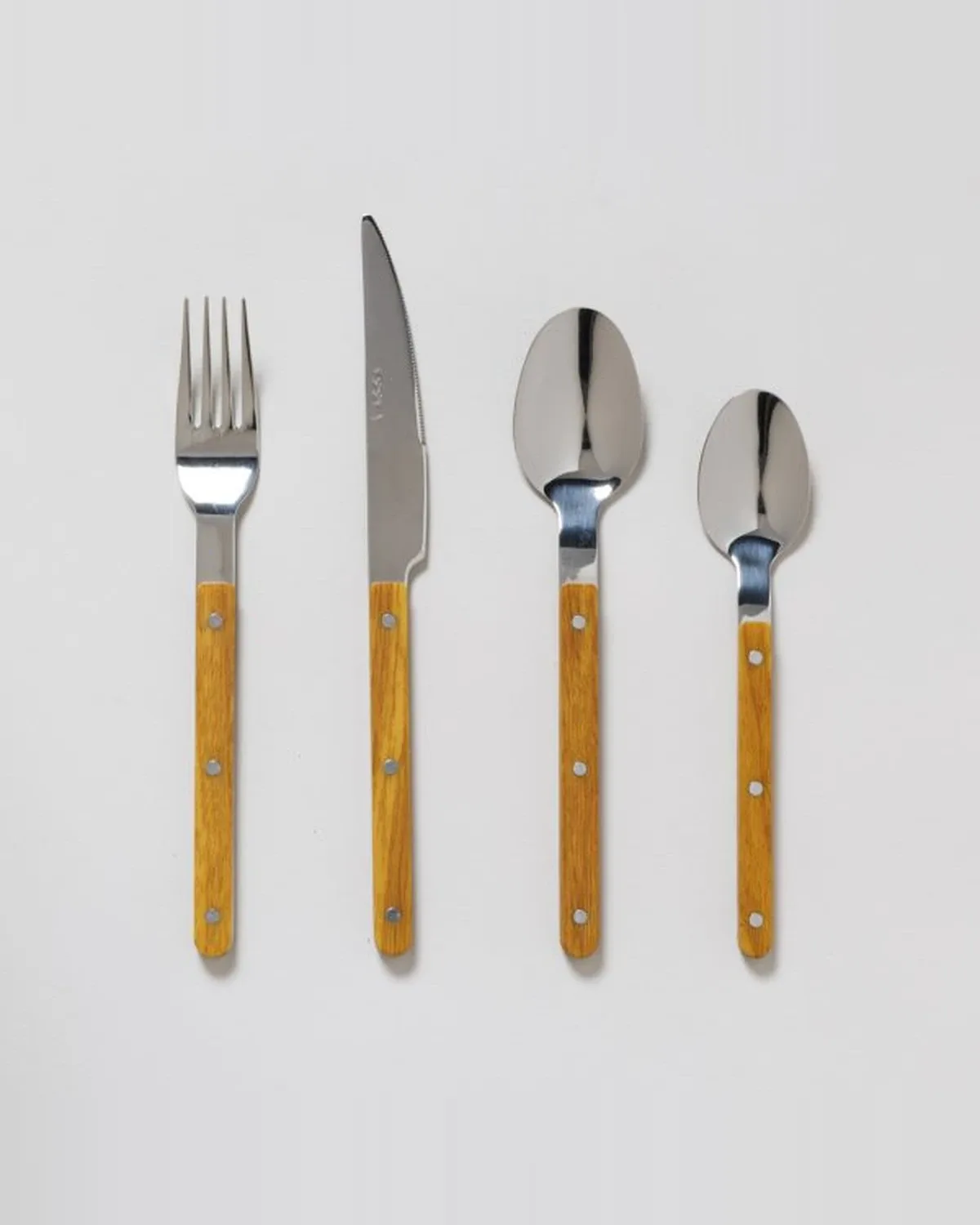 Set de Cubiertos Toscana Wood x 24 Piezas