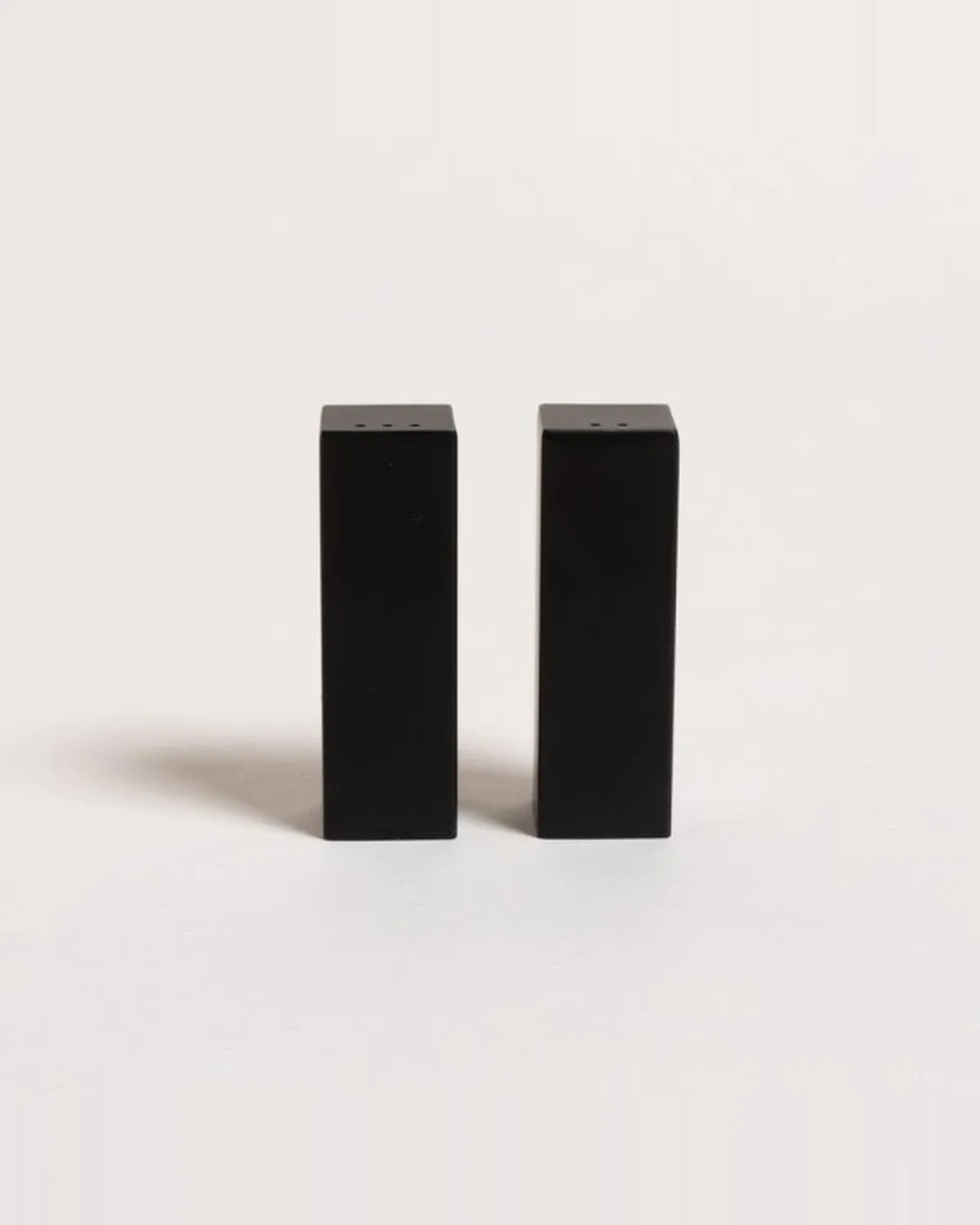 Set de Salero y Pimentero de Acero Inoxidable Black