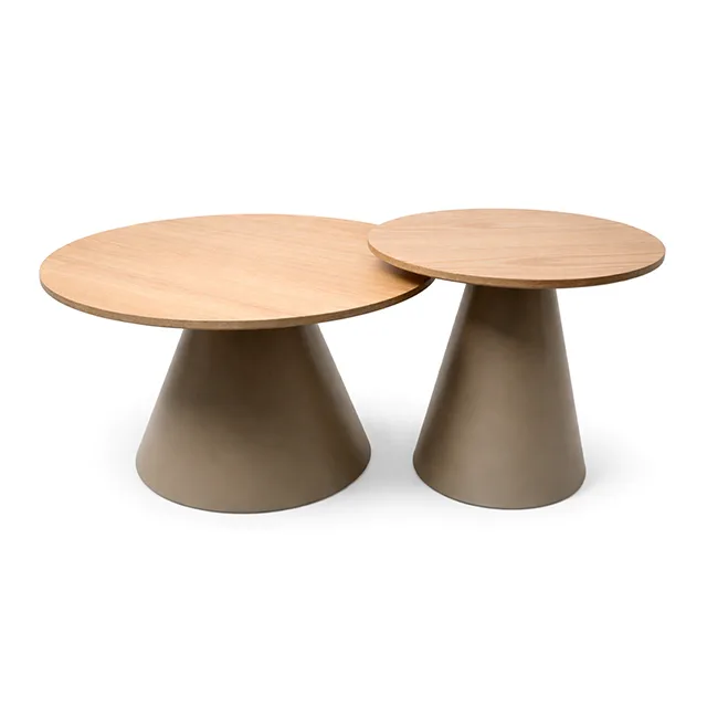 Set Koni Tapa Madera Natural