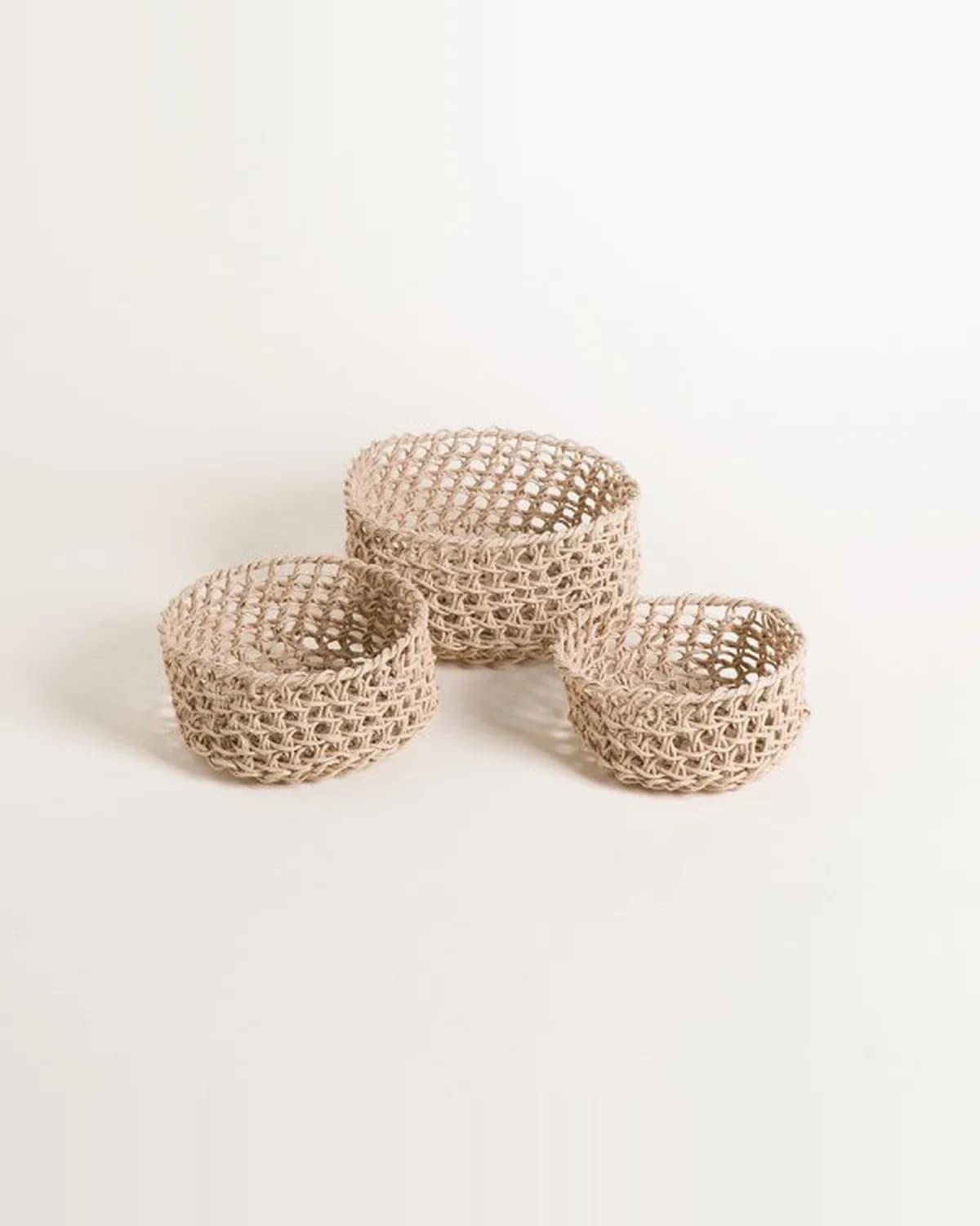 Set x 3 Canastos Bajos Viet 9x20 CM/8x17 CM/7x16 cm — Casa de Sillones, vista 2