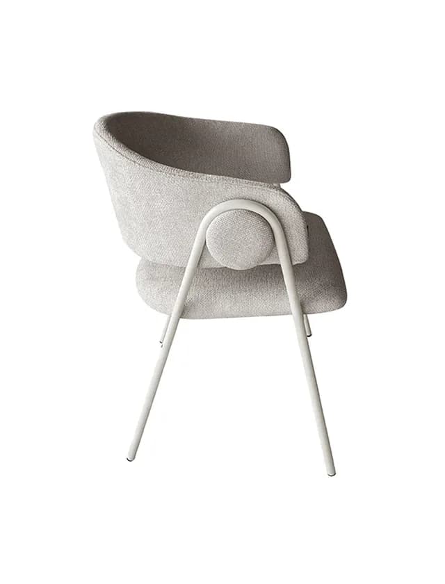 Silla Romelia Taupe - Base Capuccino — Casa de Sillones, vista 3