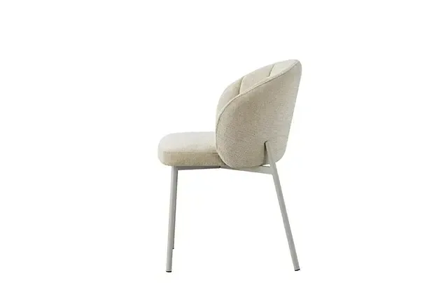 Silla Shayl Chenille Beige — Casa de Sillones, vista 3