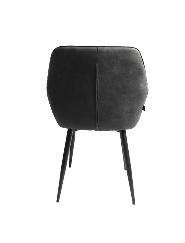 Silla Sophie Ecocuero Dark Grey — Casa de Sillones, vista 3
