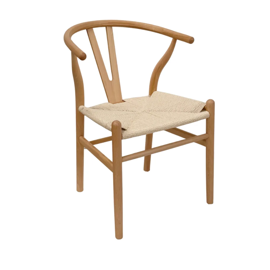 Silla Wishbone Varnish — Casa de Sillones, sillón a medida
