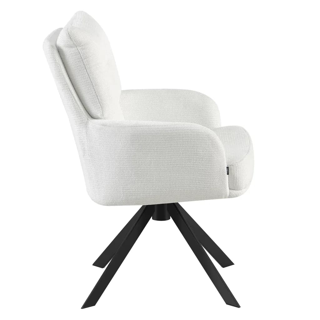 Sillón Venetian Off White - Base Negra — Casa de Sillones, vista 2