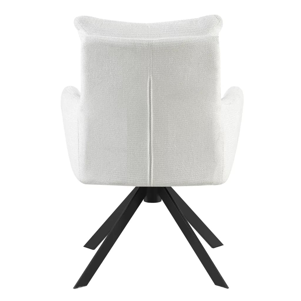 Sillón Venetian Off White - Base Negra — Casa de Sillones, vista 3